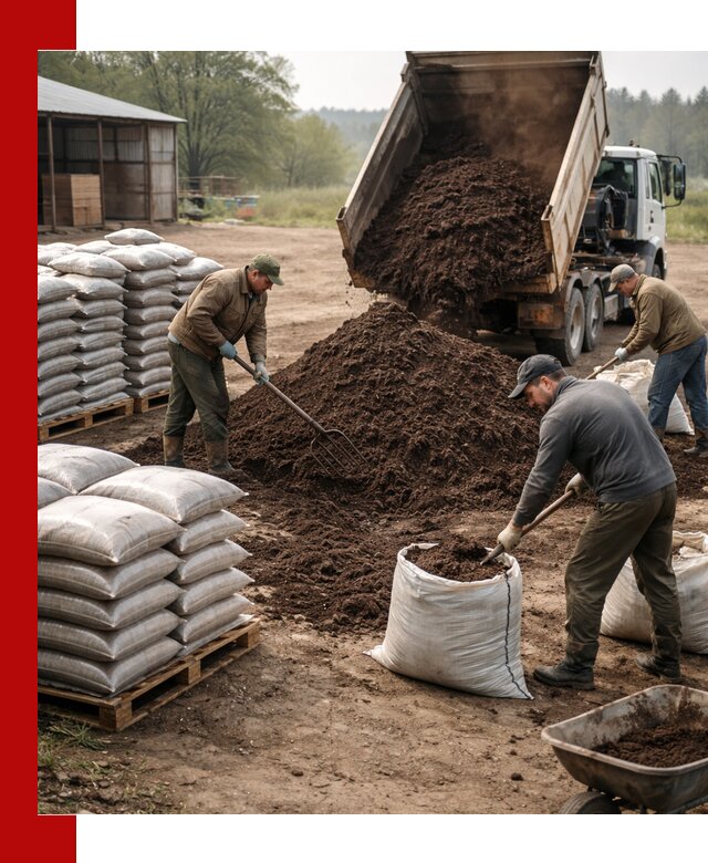 Доставка компоста оптом и в розницу в Балашове