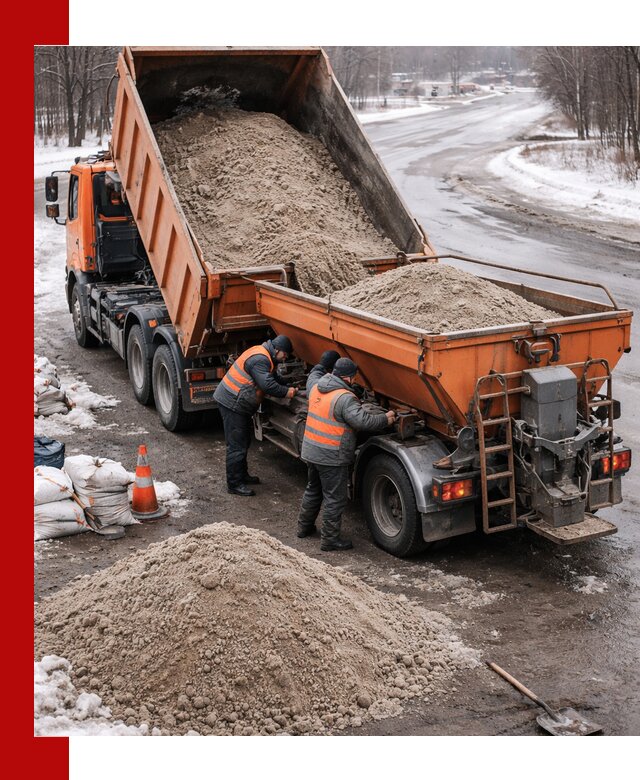 Поставка и вывоз пескосоля в Балашове оптом и в розницу