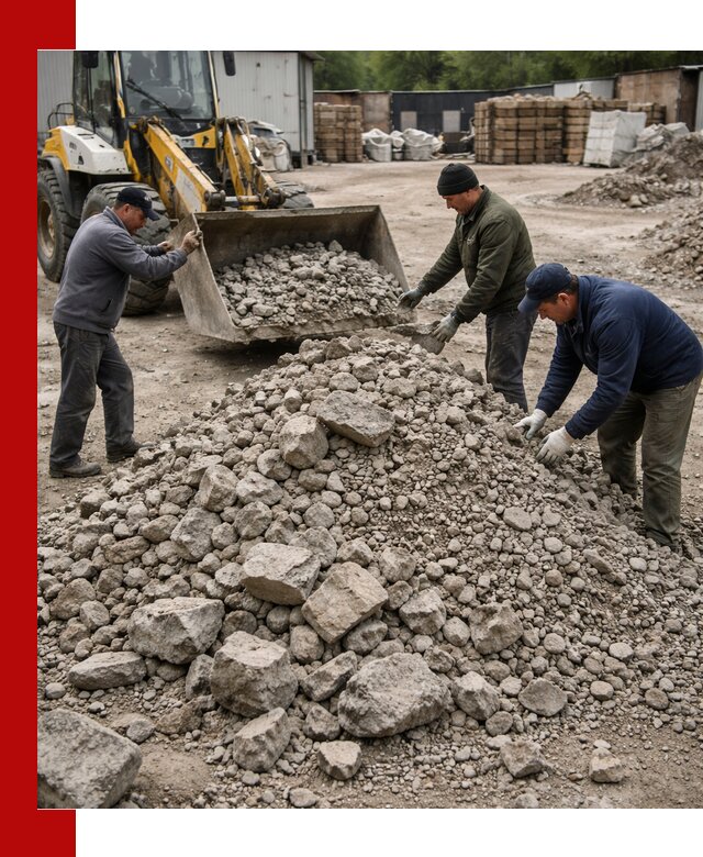 Демонтаж и вывоз бой бетона в Балашове