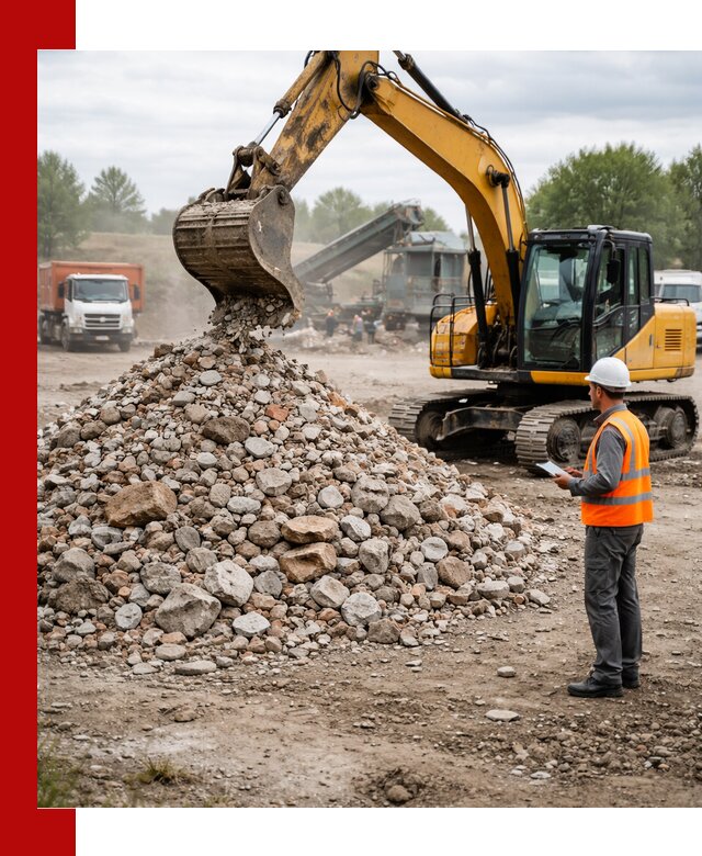 Доставка и вывоз строительного боя в Балашове
