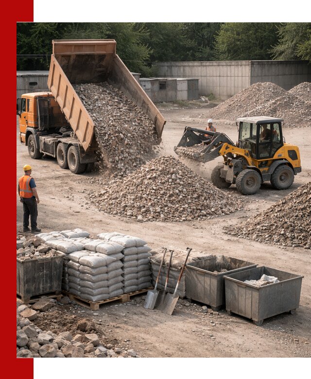 Вторичные материалы для отсыпки в Балашове — поставка и доставка