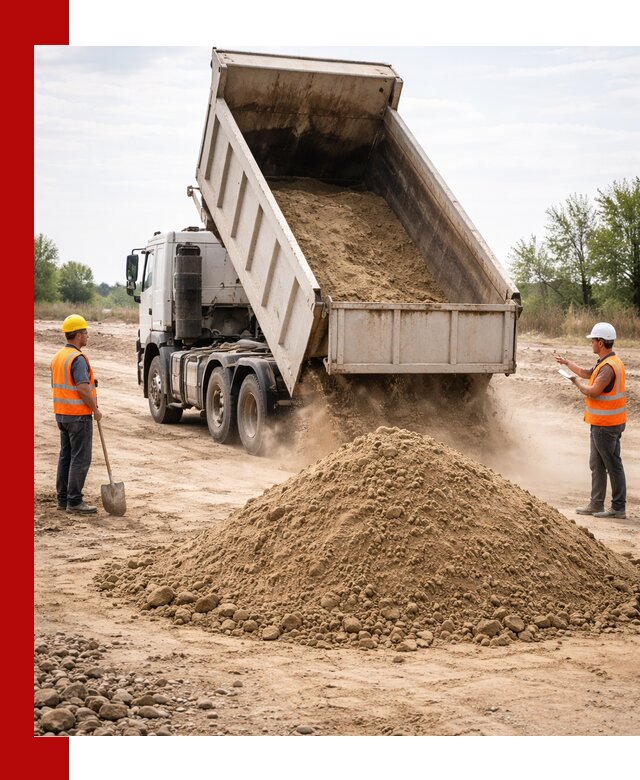 Доставка самосвалом 15 кубов в Балашове за город и по городу