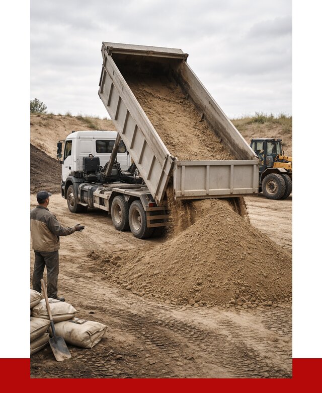 Доставка самосвалом 20 кубов в Балашове от 7627 р. | ПРОНЕРУДБла