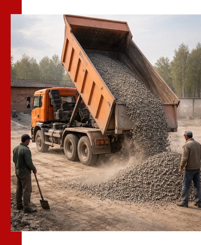 Доставка самосвалом 20 м3 в Балашове быстро и надежно