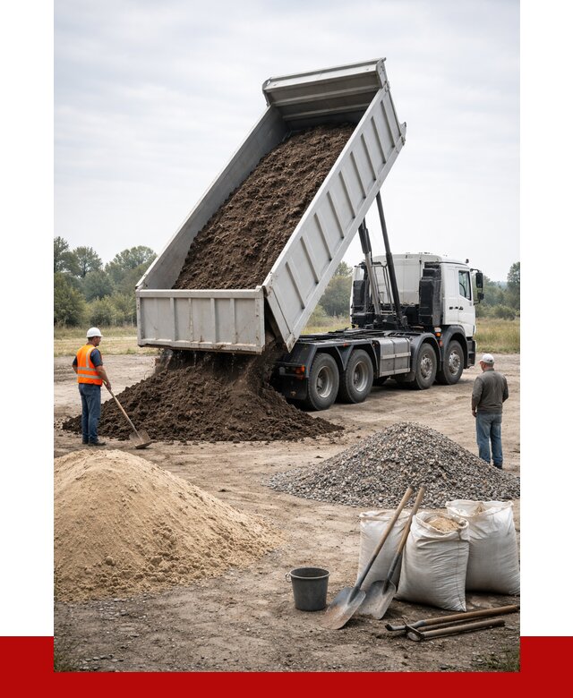 Доставка самосвалом 30 кубов в Балашове от 8644 р. | ПРОНЕРУДБла