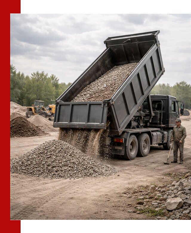 Доставка самосвалом 30 м3 по выгодным ценам в Балашове