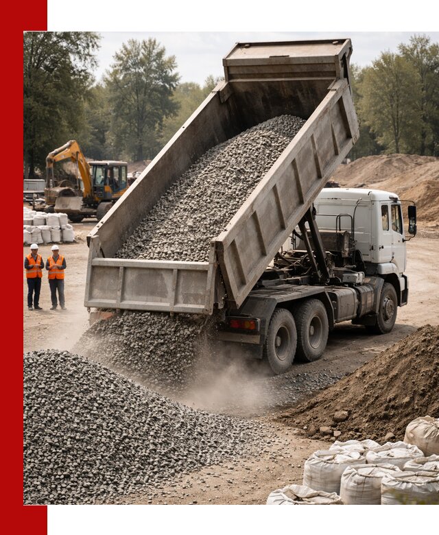 Аренда самосвала в Балашове для доставки сыпучих и нерудных материалов