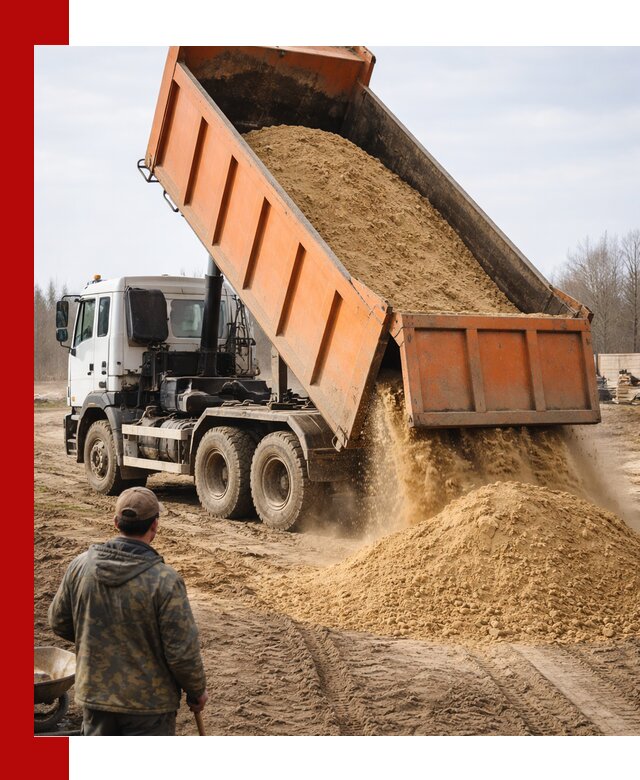 Аренда самосвала 20 тонн для перевозки грузов в Балашове