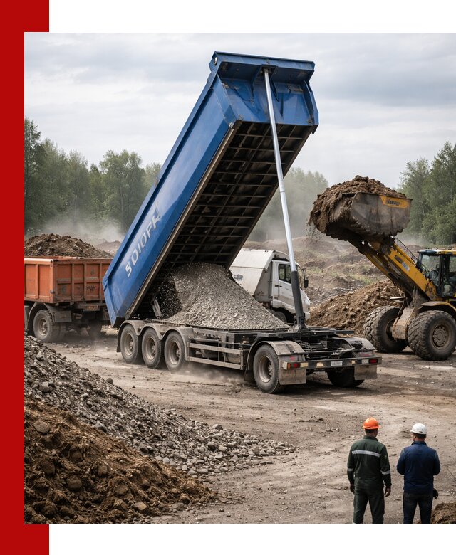 Аренда тонар 40 тонн в Балашове с доставкой материалов