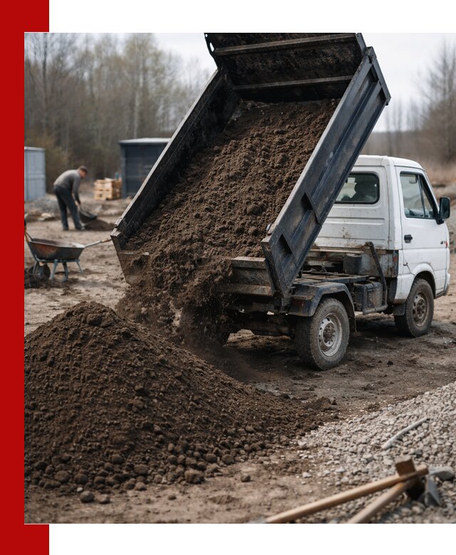 Аренда минисамосвала в Балашове для доставки сыпучих материалов