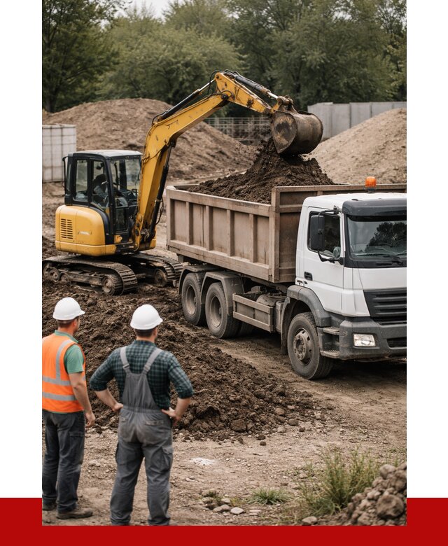 Вывоз грунта в Балашове от 4576 р. самосвалом | ПРОНЕРУДБла