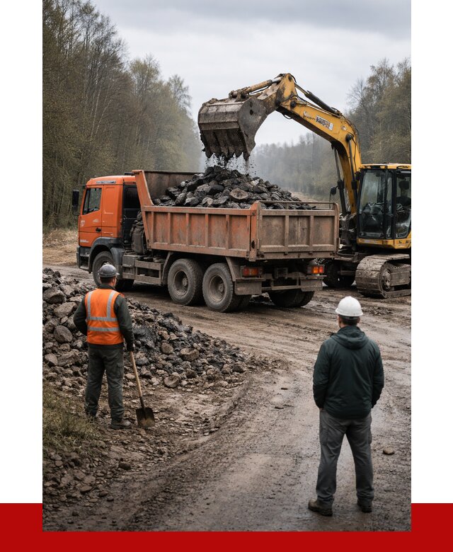 Вывоз асфальта в Балашове от 4576 р. самосвалом ПРОНЕРУДБла