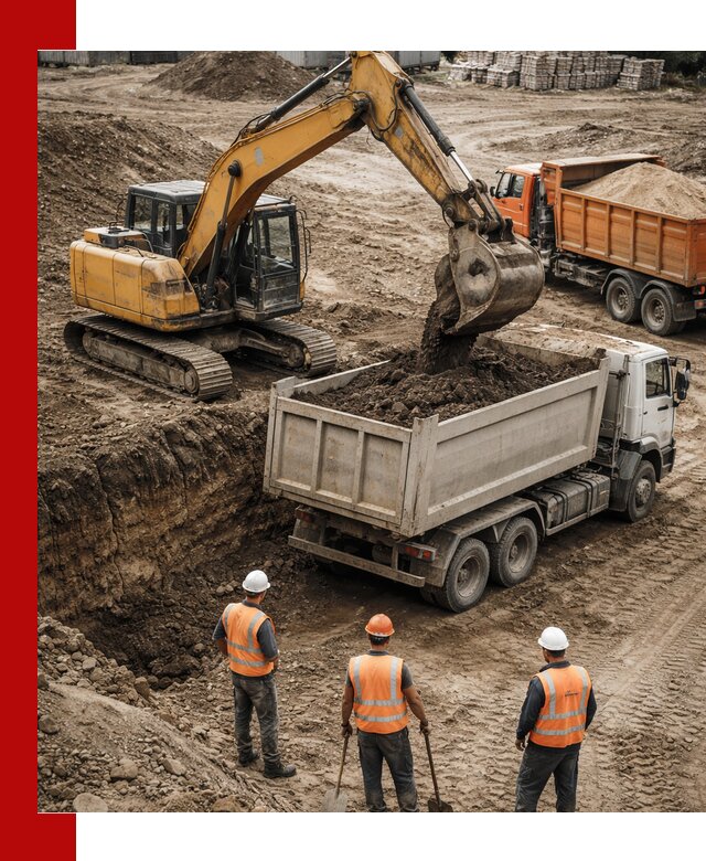 Разработка грунта для строительства и благоустройства в Балашове